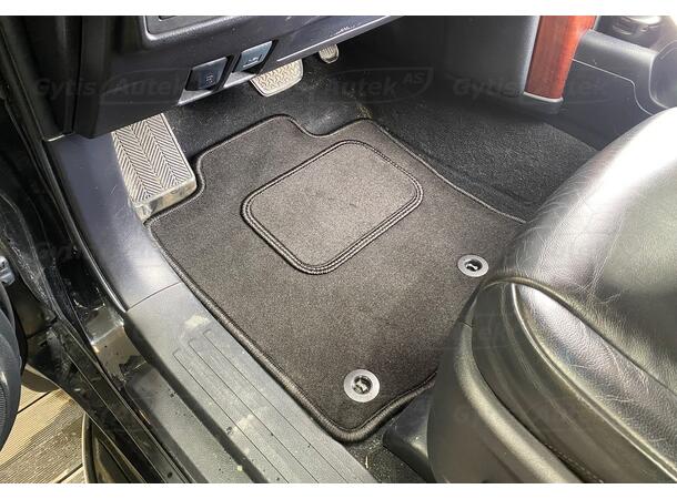 Gulvmatter i stoff til Toyota Land Cruiser 150 2014-> | gytisautek.no