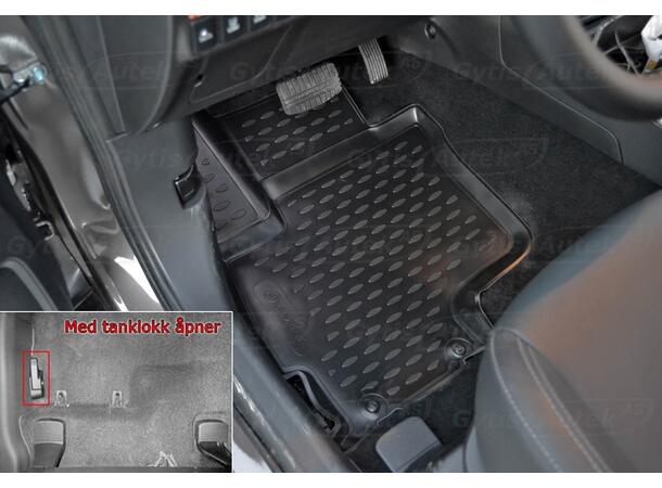 Gulvmatter til Mitsubishi Outlander 2014-2019 PHEV | gytisautek.no