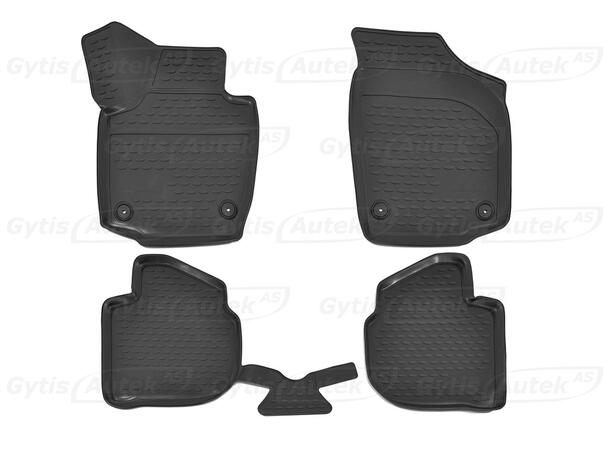 Gulvmatter til Skoda Rapid 2013-2019 | gytisautek.no