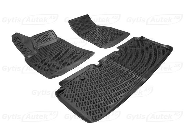 Gummimatter | Tesla Model S 2012-2017 | gytisautek.no