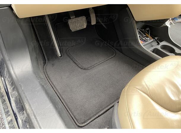Gulvmatter i stoff | Tesla Model S | gytisautek.no