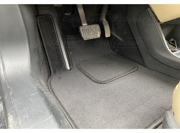 Gulvmatter i stoff | Tesla Model S | gytisautek.no
