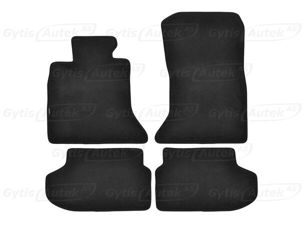 Gulvmatter i stoff til BMW 5 ser. F10/F11 2013-2016 | gytisautek.no