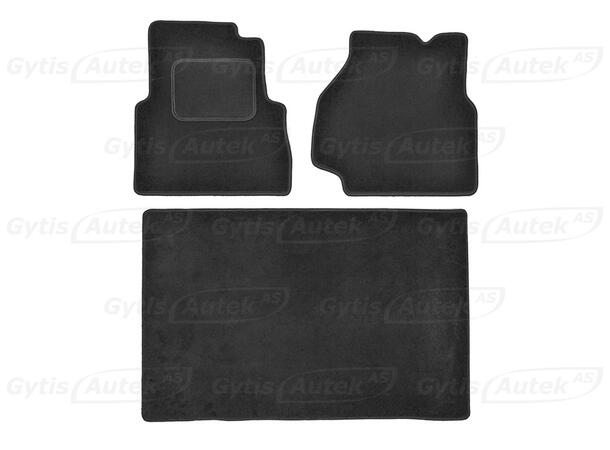 Gulvmatter i stoff til Land Rover Defender 1996-2006 | gytisautek.no