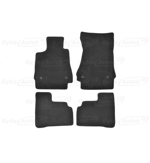 Gulvmatter. Stoff MB S-Klasse W221 2005-2013