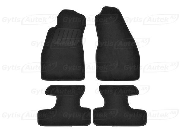 Gulvmatter i stoff til Alfa Romeo GTV 1995-2005 | gytisautek.no