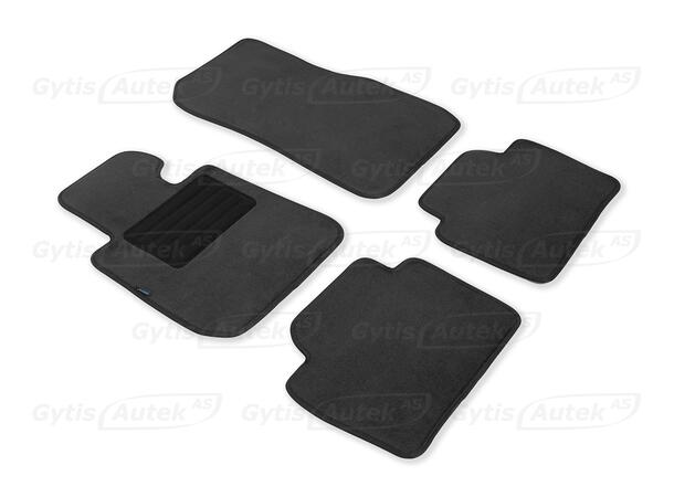 Gulvmatter i stoff til BMW 3 ser. F30/31 2012-2018 | gytisautek.no