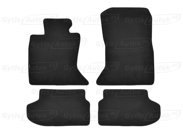 Gulvmatter i stoff til BMW 5 ser. F10/F11 2013-2016 | gytisautek.no