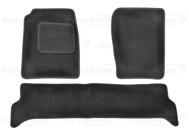 Gulvmatter i stoff til Land Rover Discovery 2 | gytisautek.no
