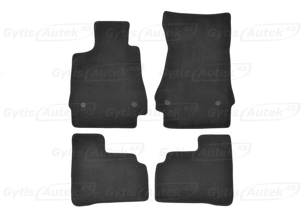 Gulvmatter i stoff til MB S-Klasse W221 2005-2013 | gytisautek.no