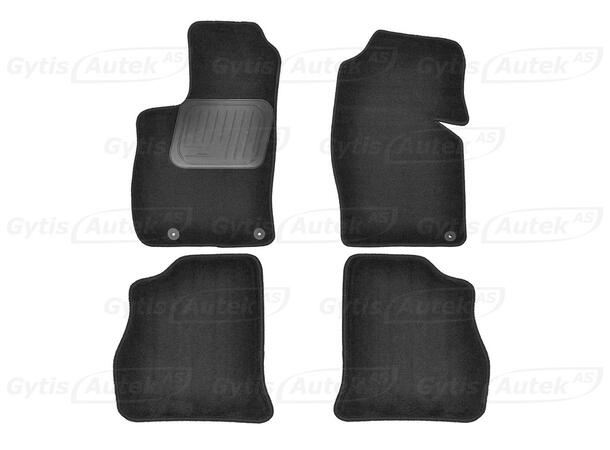Gulvmatter i stoff til Saab 9-3 1998-2002 | gytisautek.no