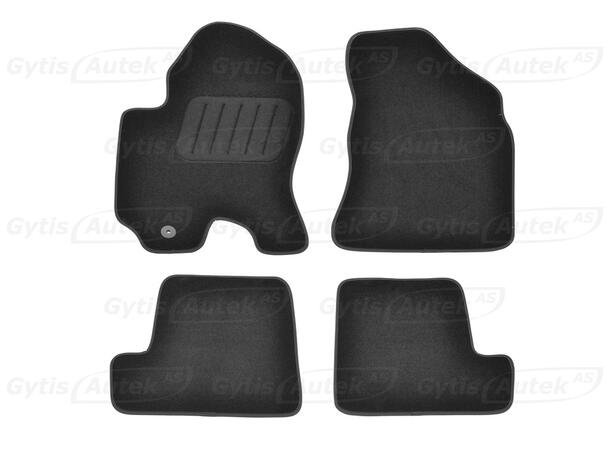 Gulvmatter i stoff til Toyota RAV4 2000-2003 | gytisautek.no