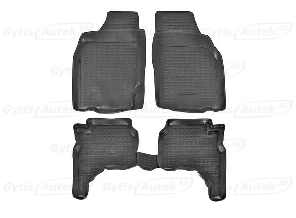Gulvmatter til Mitsubishi L200 1996-2006 | gytisautek.no