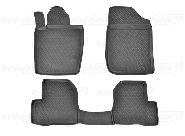 Gulvmatter til Peugeot 206 1998-2008 | gytisautek.no