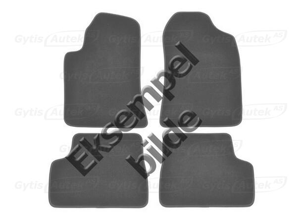 Gulvmatter i stoff til Audi A6 2006-2011 | gytisautek.no