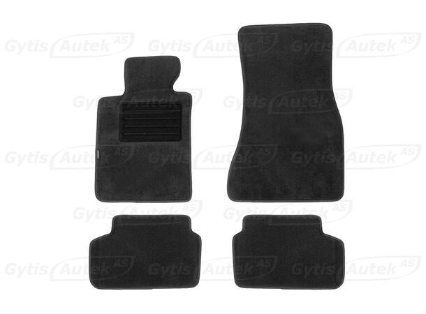 Gulvmatter i stoff til BMW 5 ser. G30/G31 2017-> | gytisautek.no