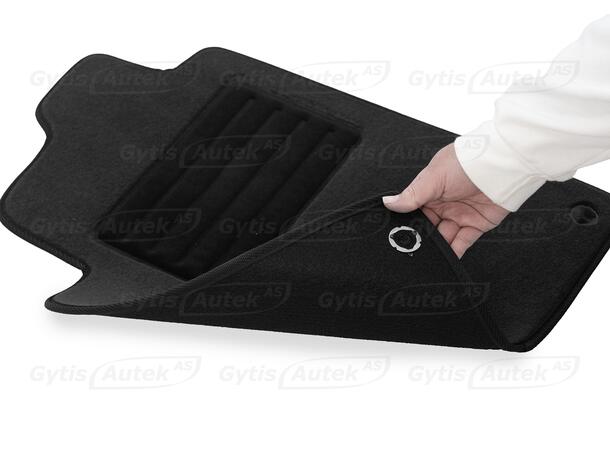 Gulvmatter i stoff til Saab 9-3 2003-2007 | gytisautek.no