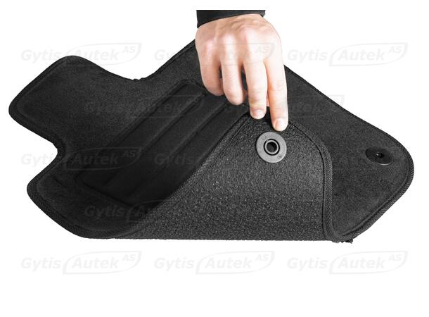 Gulvmatter i stoff til VW e-Golf 2014-2020 | gytisautek.no