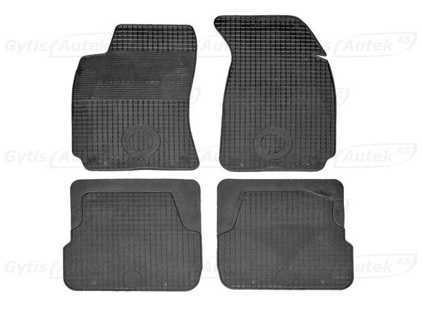 Gummimatter til Skoda Superb 2001-2008 |100% passform | gytisautek.no