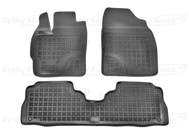 Toyota Prius+ Seven 2012-2020 gulvmatter | gytisautek.no