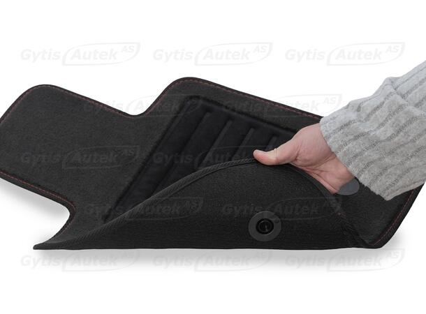 Gulvmatter i stoff til Alfa Romeo Stelvio 2017-> | gytisautek.no