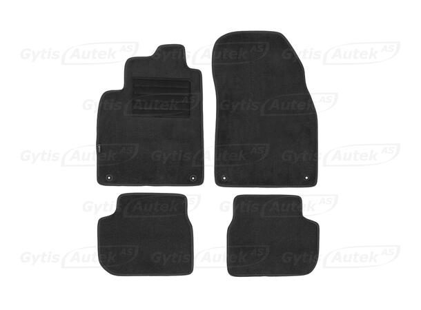 Gulvmatter i stoff til Saab 9-3 2003-2011 | gytisautek.no