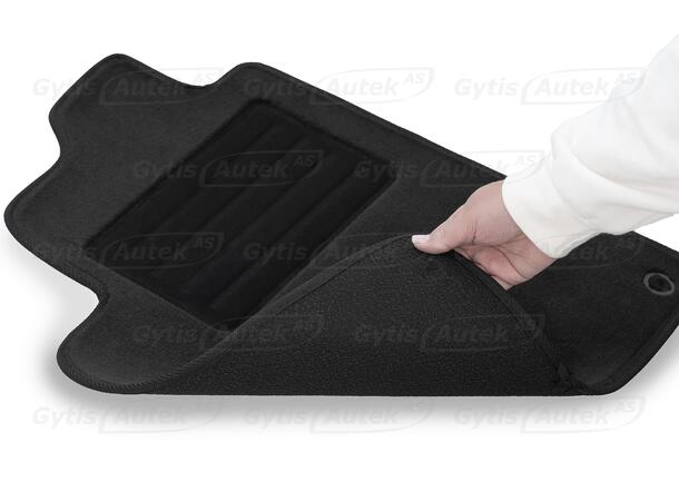 Gulvmatter i stoff til Saab 9-3 2003-2011 | gytisautek.no