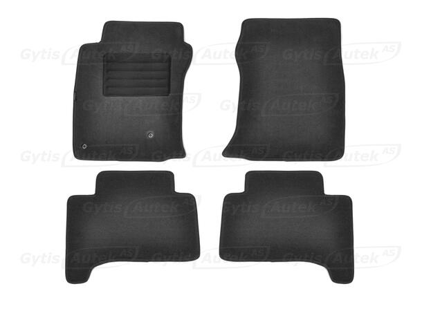 Gulvmatter i stoff til Toyota Land Cruiser 120 | gytisautek.no