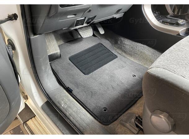 Gulvmatter i stoff til Toyota Land Cruiser 120 | gytisautek.no