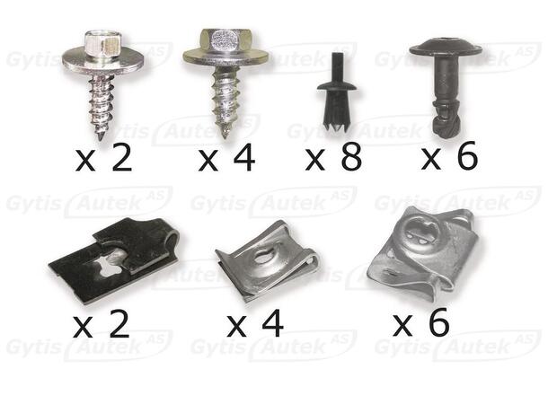 Monteringssett til bunnplate | BMW 3 ser. E90/E91/E92 |gytisautek.no