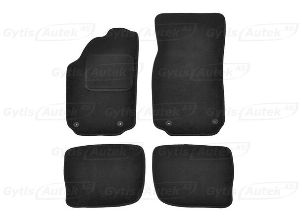 Gulvmatter i stoff til Audi 100 1990-1994 | gytisautek.no