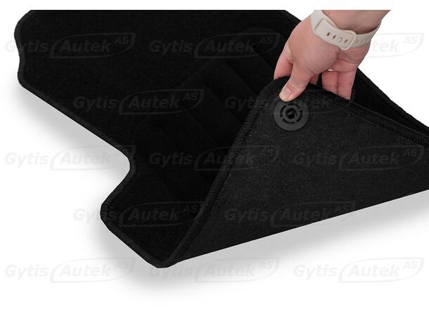 Gulvmatter i stoff til Audi A8 2002-2009 | gytisautek.no