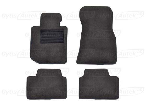 Gulvmatter i stoff til BMW 3 ser. G20/21 2019-> | gytisautek.no