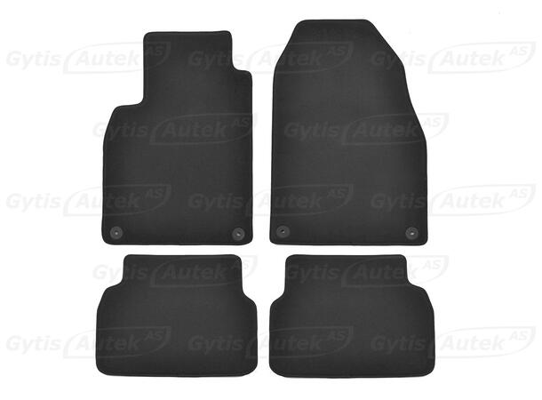 Gulvmatter i stoff til Saab 9-3 2007-2011 | gytisautek.no