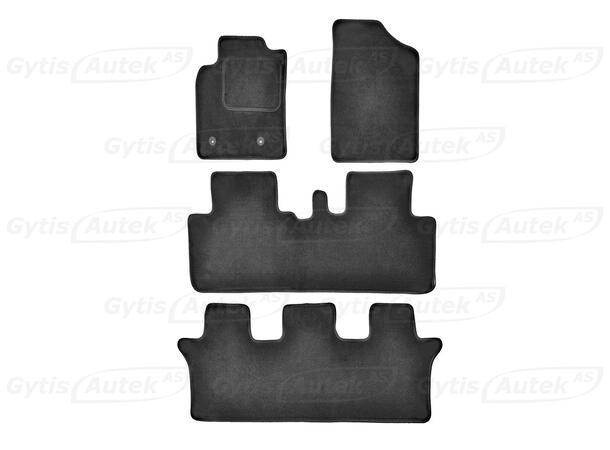 Gulvmatter i stoff til Toyota Avensis Verso 2001-2009 | gytisautek.no