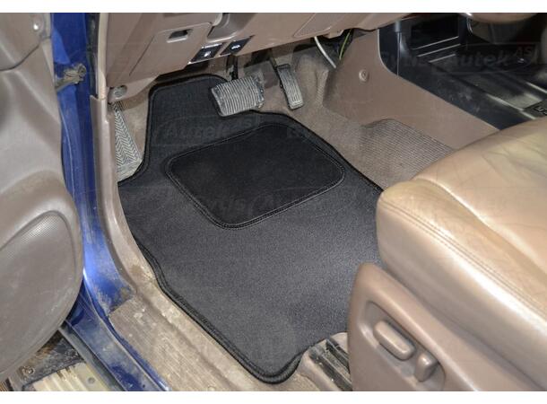Gulvmatter i stoff til Toyota Land Cruiser 90 | gytisautek.no