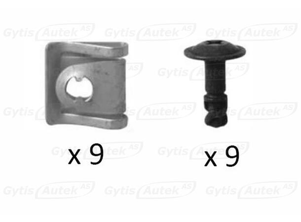 Monteringssett til bunnplate for BMW 5 ser. E39 | gytisautek.no