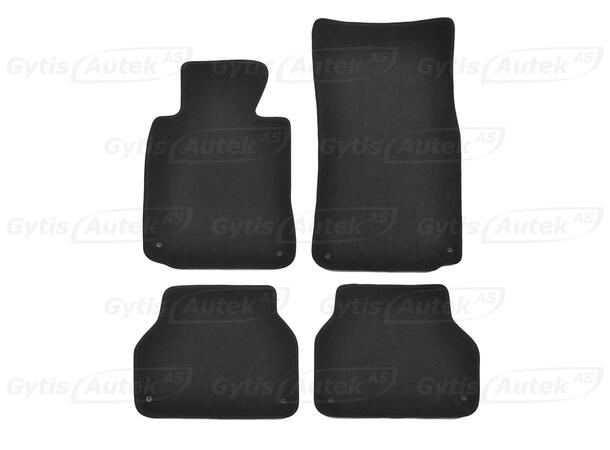Gulvmatter i stoff til BMW 5 ser. E39 1996-2003 | gytisautek.no