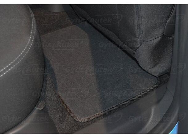 Gulvmatter i stoff til Renault Zoe 2014-> | gytisautek.no