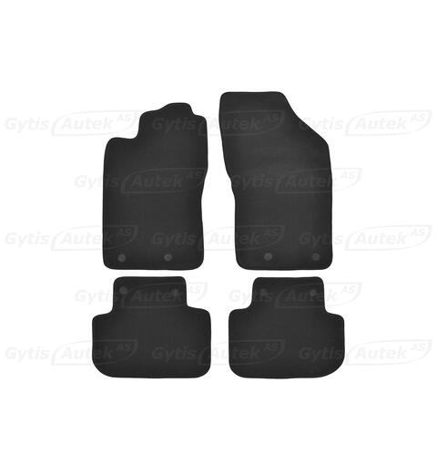 Gulvmatter. Stoff Alfa Romeo 147 2000-2010