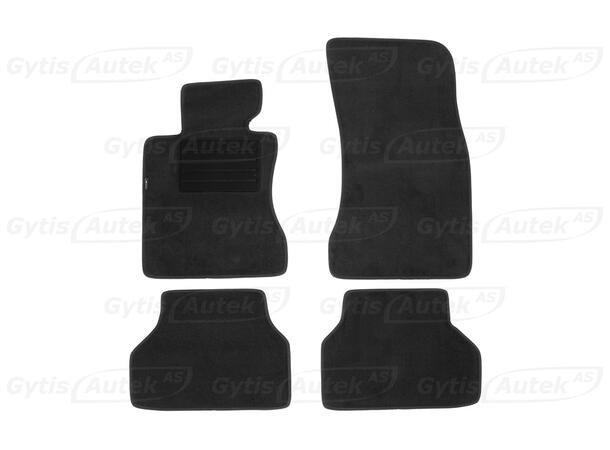 Gulvmatter i stoff til BMW 5 ser. E60/E61 2003-2010 | gytisautek.no