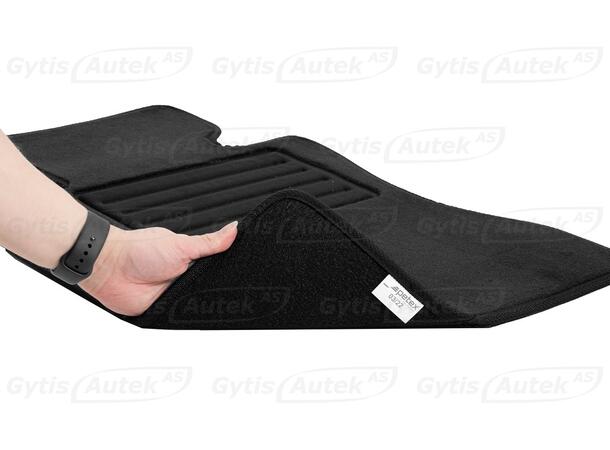 Gulvmatter i stoff til BMW 5 ser. E60/E61 2003-2010 | gytisautek.no
