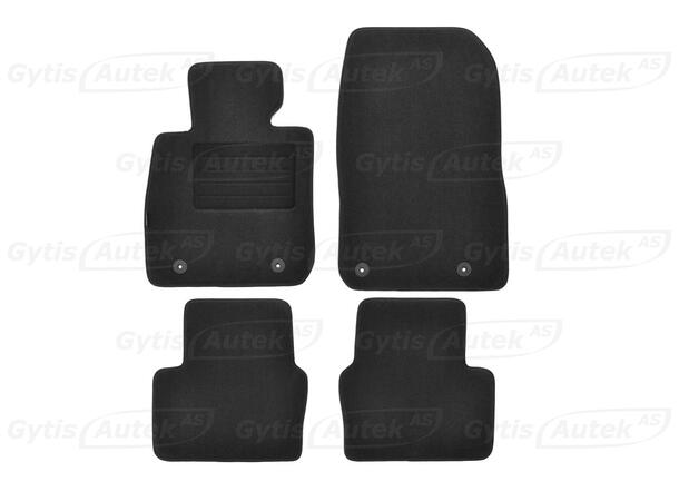 Gulvmatter i stoff til Mazda CX-3 2015-> | gytisautek.no