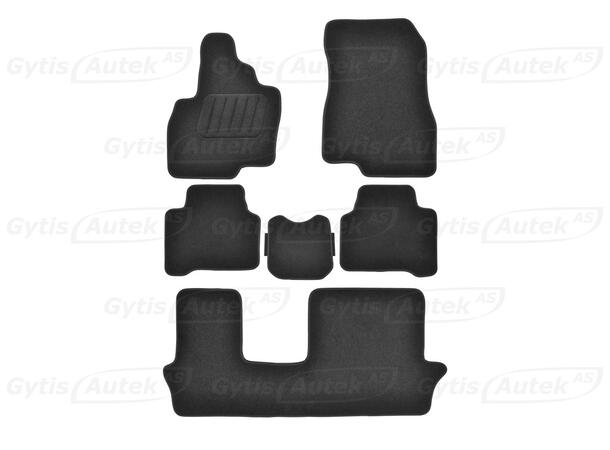 Gulvmatter i stoff til Mitsubishi Grandis 2003-2011 | gytisautek.no