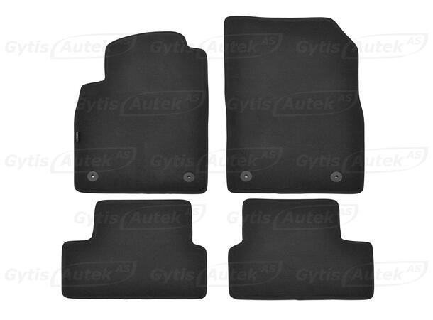 Gulvmatter i stoff til Opel Astra J 2009-2015 | gytisautek.no