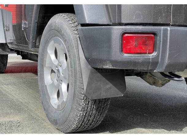 Skvettlapper til Jeep Wrangler | 100% passform | gytisautek.no