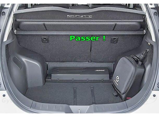 Bagasjeromsmatte | Nissan Leaf 2013-2017 | gytisautek.no