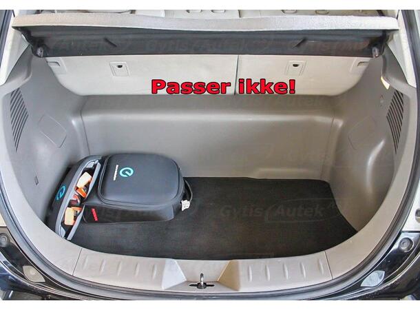 Bagasjeromsmatte | Nissan Leaf 2013-2017 | gytisautek.no