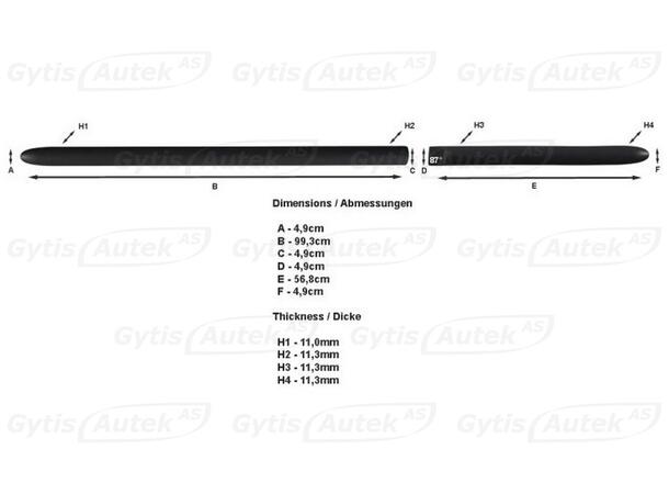 Sidelister til Jeep Renegade 2015-> | gytisautek.no