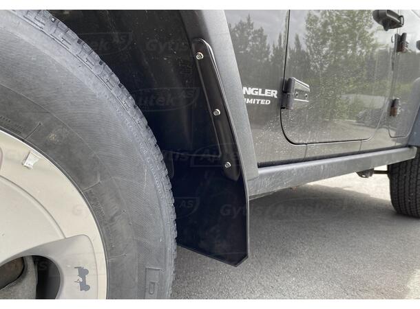 Skvettlapper til Jeep Wrangler | 100% passform | gytisautek.no